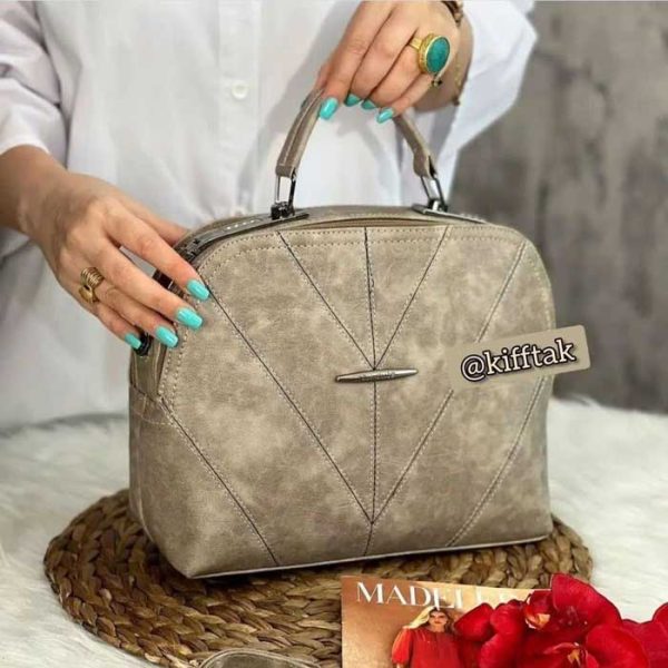 کیف نیم دایره صندوقی کرم چرک از منصف لند