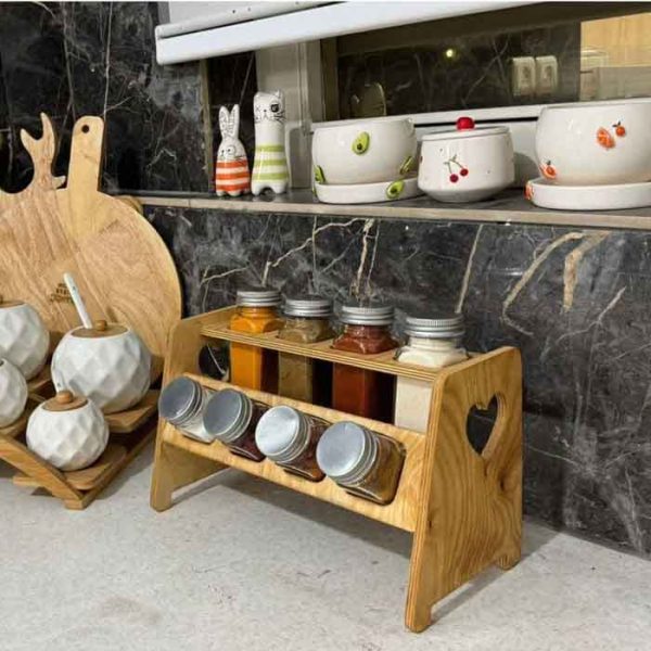 استند مکارتی ایستاده 8 عددی ادویه از پخش صالح اباد