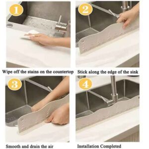 آبگیر جلوی سینک طرح کاج