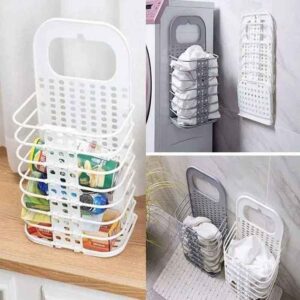 سبد لباس تاشو حمام و لباسشویی