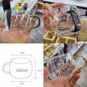 شات پیرکس گودمورنینگ تپل دسته رنگی