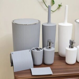 ست بهداشتی همارا 6 پارچه طوسی از پخش صالح اباد