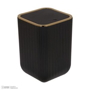 سطل بادبزنی چهارگوش مشکی زبرا از پخش صالح اباد