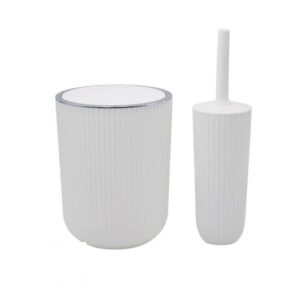 سطل و فرچه باد بزنی سفید زبرا جدیداز پخش صالح اباد