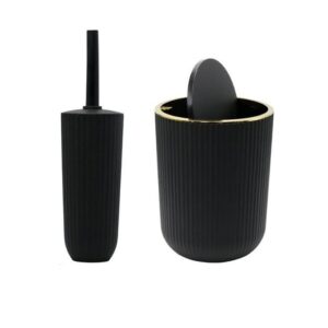 سطل و فرچه باد بزنی مشکی زبرا از پخش صالح اباد