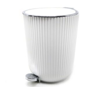 سطل پدالی ۶ لیتری سفید زبرا از پخش صالح اباد