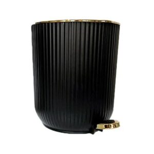 سطل پدالی ۶ لیتری مشکی زبرا از پخش صالح اباد